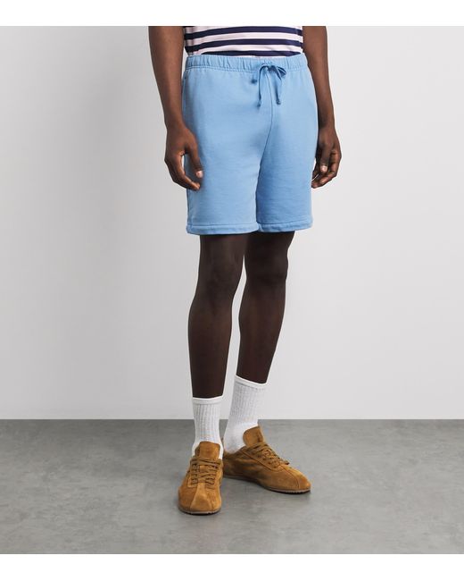 Polo Ralph Lauren Blue Cotton Terry Shorts for men
