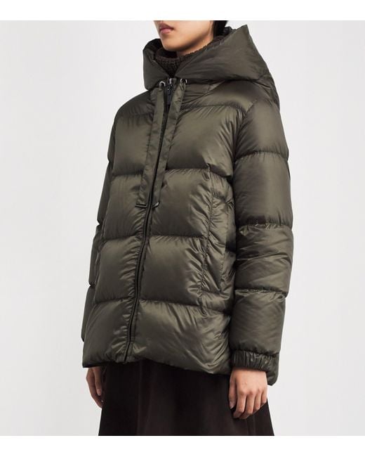 Max Mara Green The Cube Quilted Jacket