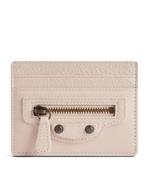 Balenciaga Natural Le City Card Holder