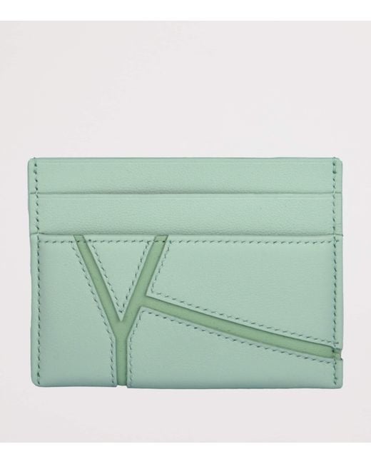 Chopard Green Small Leather Diamond Card Holder