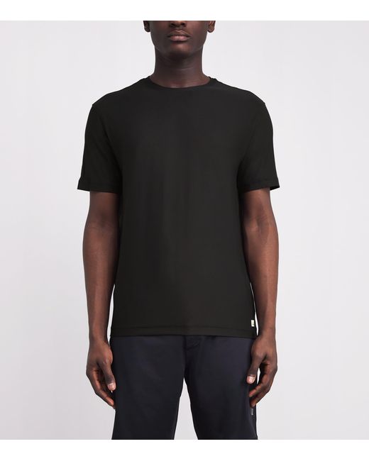 vuori Black Strato Tech T-Shirt for men