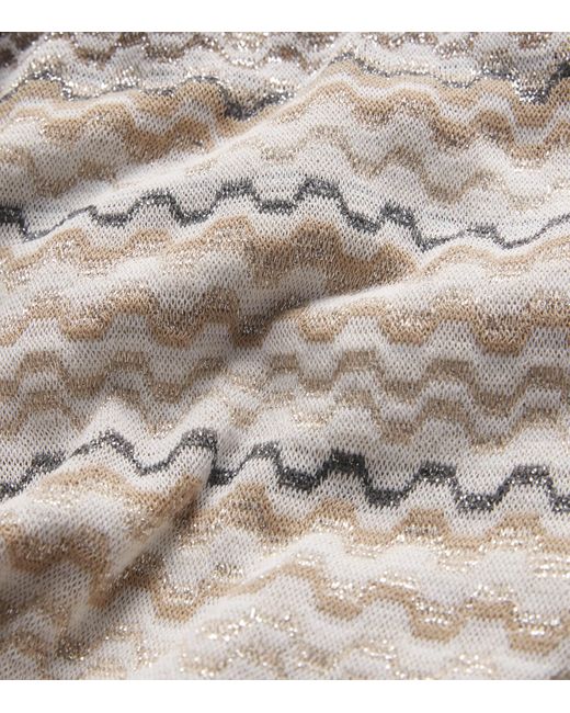 D.exterior Gray Knitted Wide-Leg Trousers