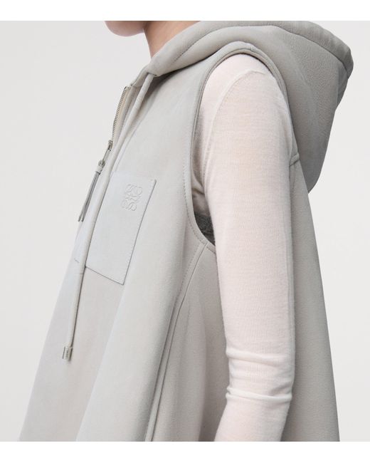 Loewe Gray Lambskin Gilet