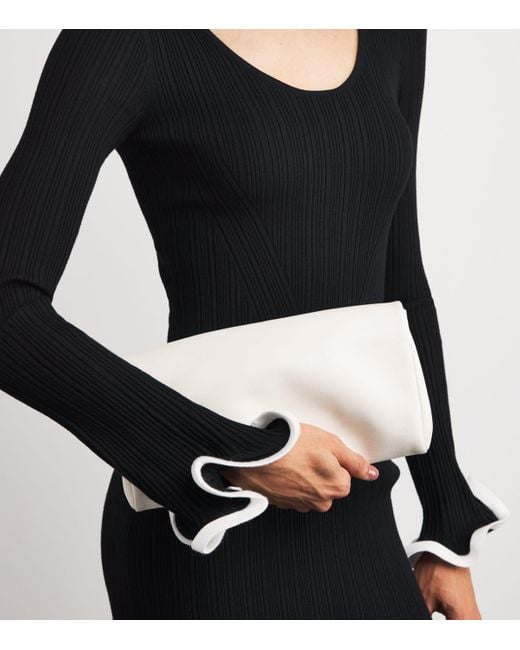 Jonathan Simkhai Black Long-Sleeve Solani Midi Dress