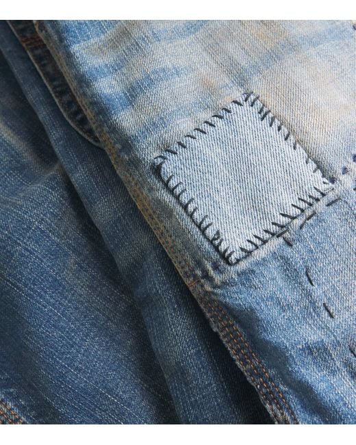 GALLERY DEPT. Blue Straight Bare Knuckle Jeans for men
