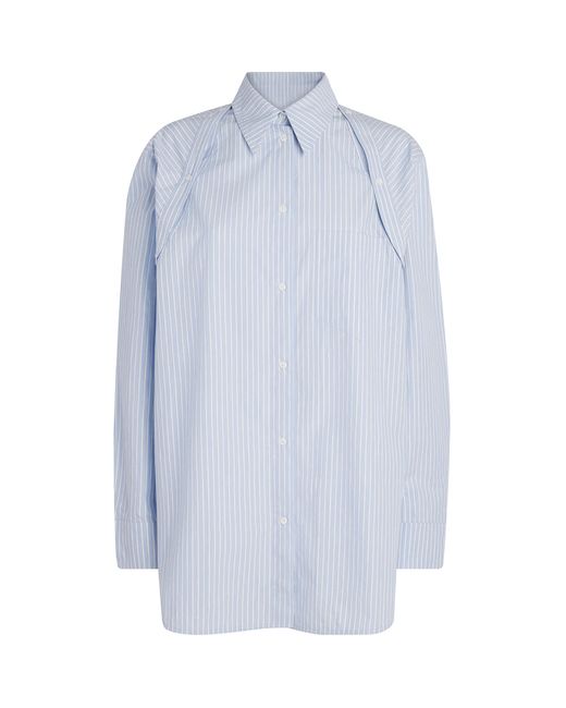 Nanushka Blue Cotton Nananda Shirt