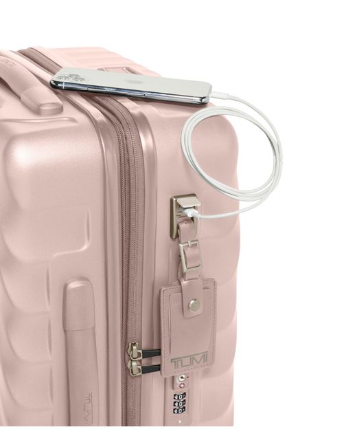 Tumi Pink 19 Degree Polycarbonate Carry-on Suitcase (51cm)