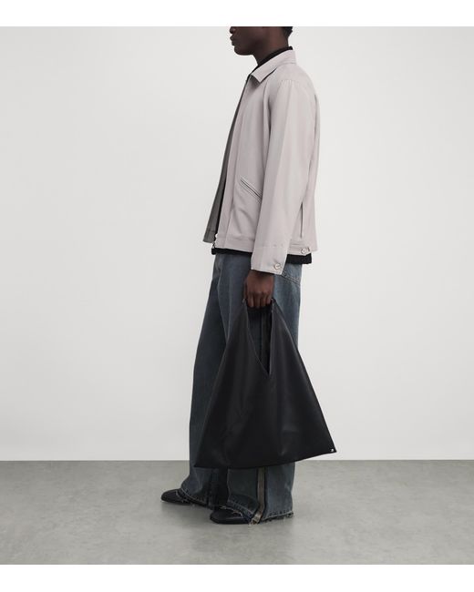 MM6 by Maison Margiela Gray Utility Zip-Up Jacket for men