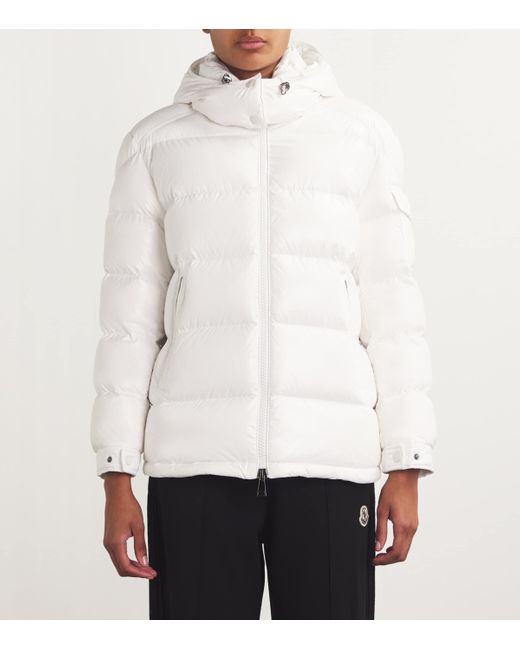 Moncler White Down-Filled Maire Puffer Jacket