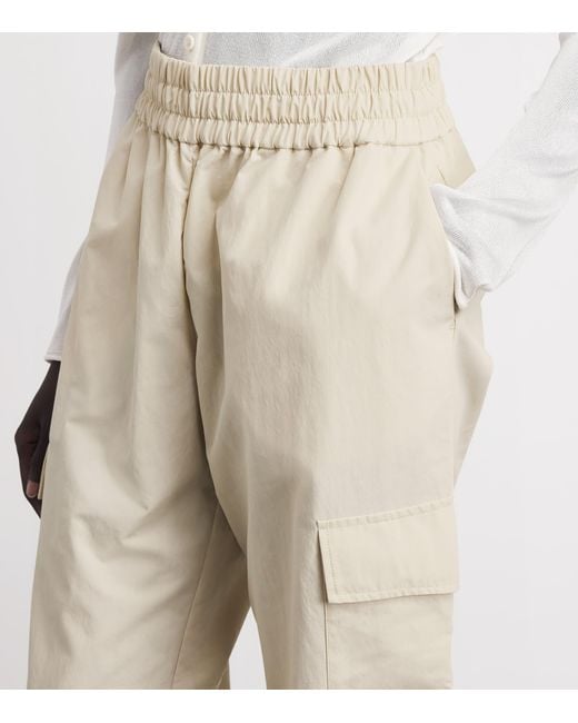 Stylein White Shea Cargo Trousers for men