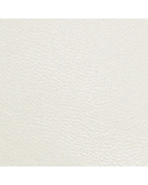 Bottega Veneta White Leather Knot Mules 90