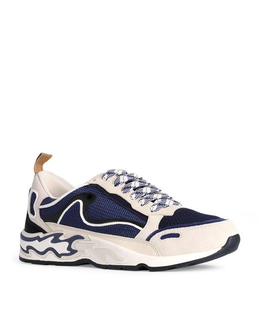 Sandro Blue Flame Sneakers