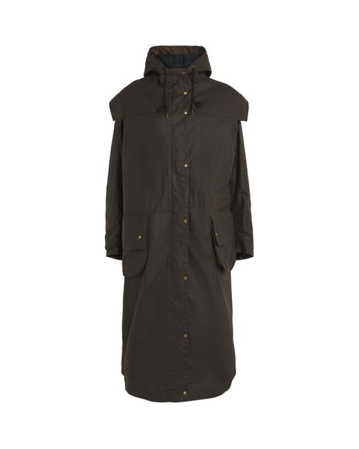 Barbour Black Liam Waxed Jacket