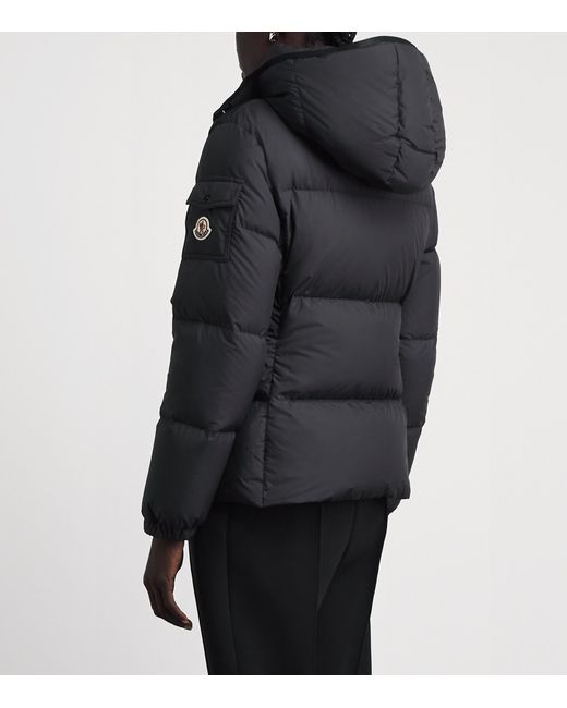 Moncler Black Down Quilted Fourmines Jacket