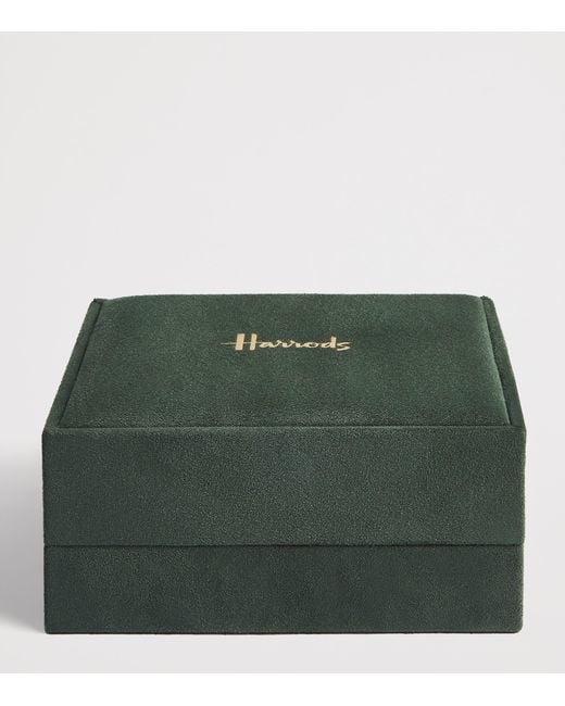 Harrods Metallic And Diamond Bracelet