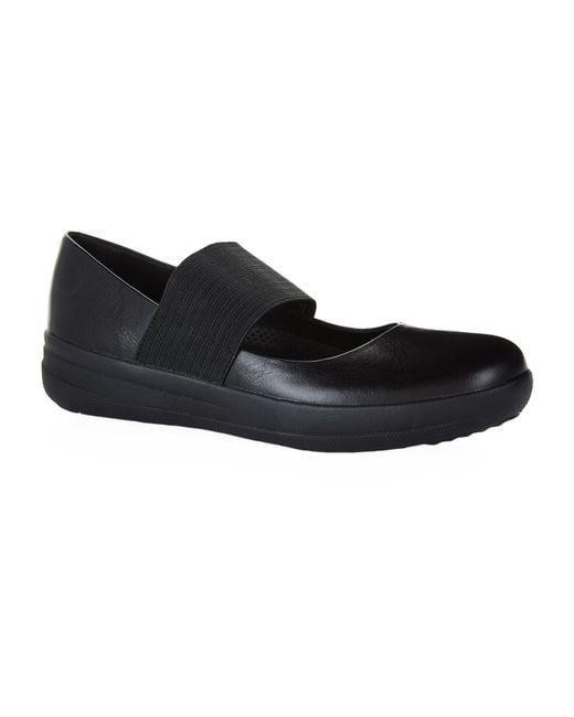 Fitflop Black F-sportytm Mary Jane Shoes