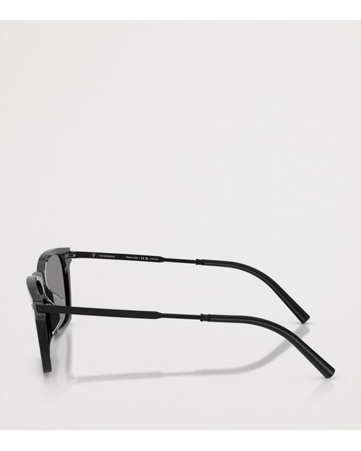 Oliver Peoples Gray R-19 Pillow Sunglasses