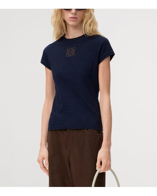 Loewe Blue X Paula's Ibiza Cotton-Blend T-Shirt