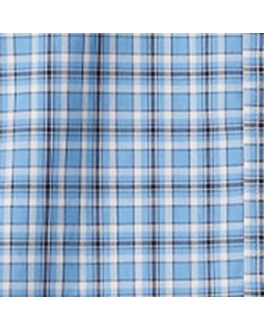 Miu Miu Blue Checked Poplin Shirt