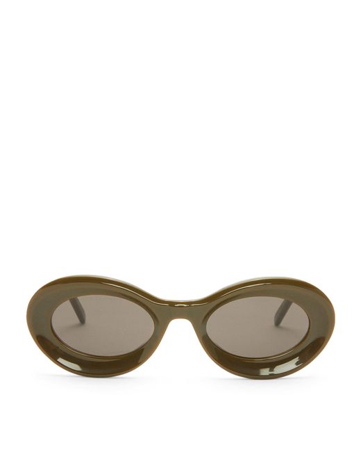 Loewe Green X Paula's Ibiza Loop Sunglasses