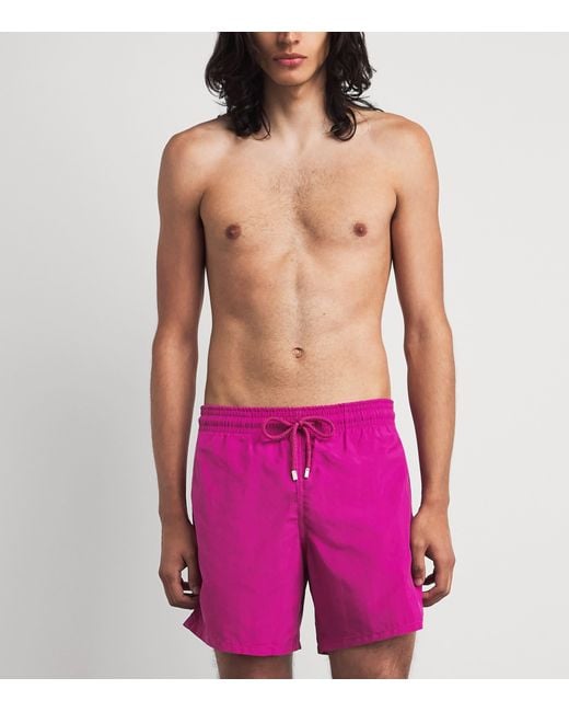 Vilebrequin Pink Moorea Swim Shorts for men