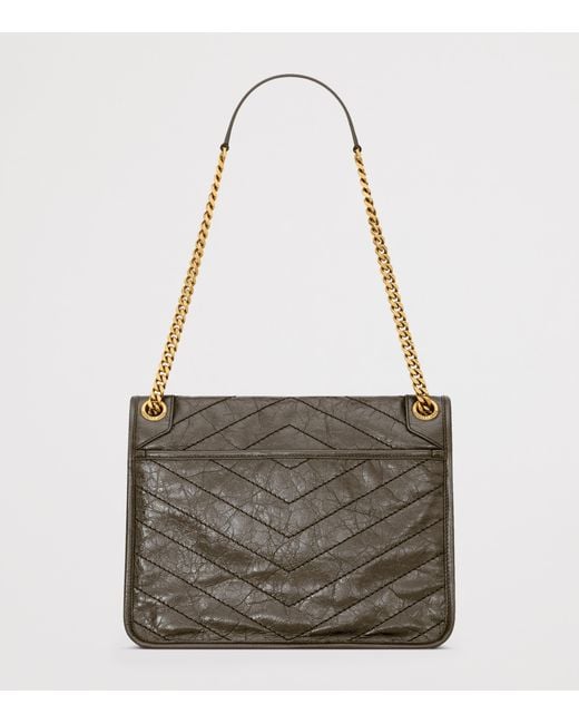 Saint Laurent Metallic Medium Niki Shoulder Bag