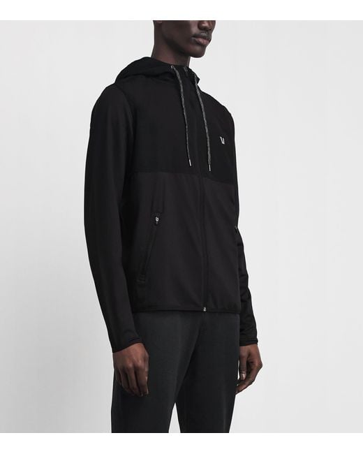 vuori Black Sunday Element Track Jacket for men