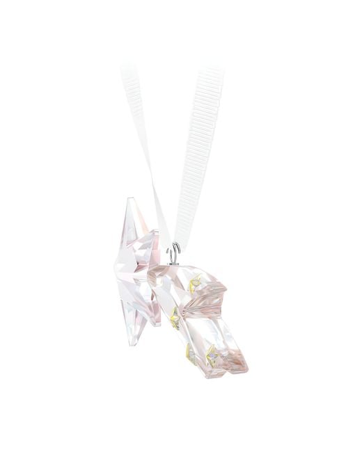 Swarovski White Holiday Magic Classics Shooting Star Ornament