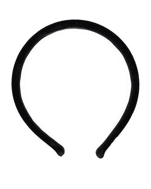 Alexandre De Paris Black Velvet Timeless Ella Headband