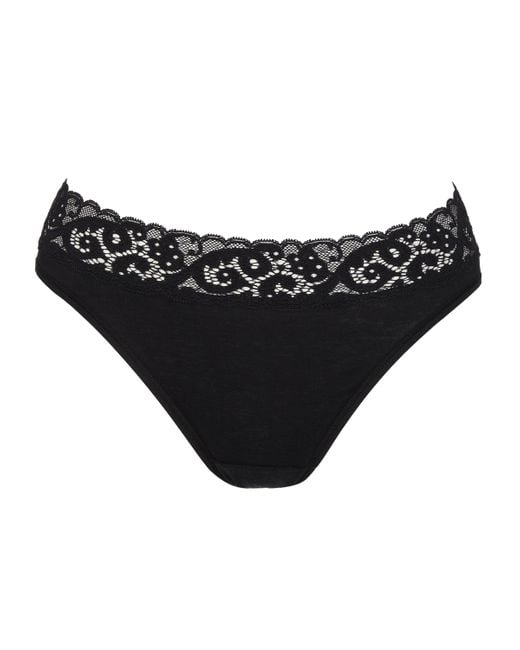 Hanro Black Moments Mini Brief