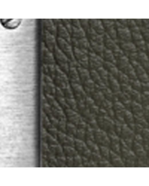 Cartier Black Leather Santos De Belt for men