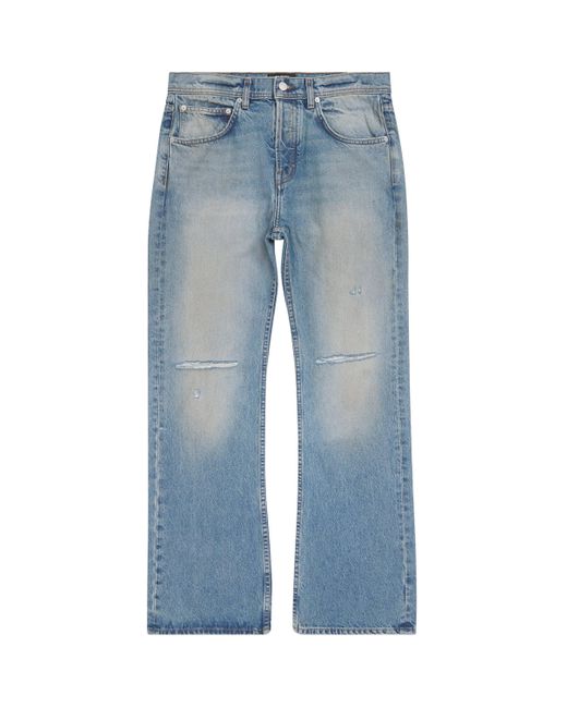 Enfants Riches Deprimes Blue Distressed Wide-Leg Jeans for men