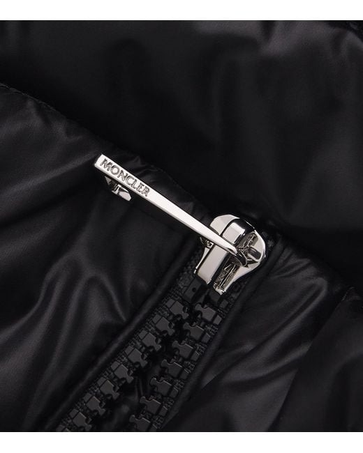 Moncler Black Jasmin Hooded Short Down Jacket