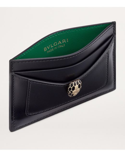 BVLGARI Black Serpenti Forever Card Holder