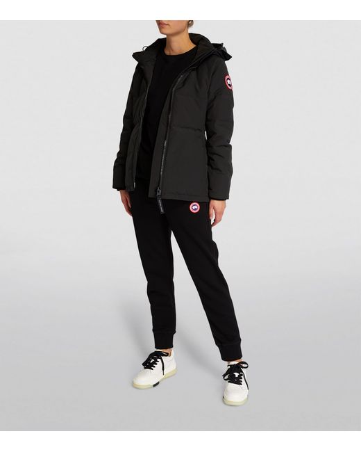 Canada Goose Black Down-Filled Chelsea Parka Coat