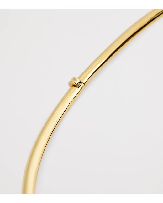 Jade Trau Metallic 3.0 Plié Collar Necklace