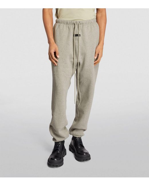Fear Of God Gray Cotton-blend Drawstring Sweatpants for men