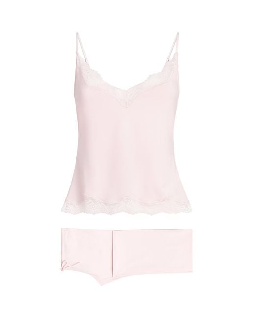 Skims Pink Sleep Cami Pyjama Set