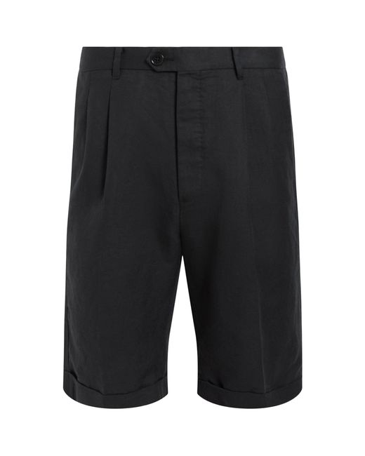 AllSaints Black Ora Tallis Shorts for men