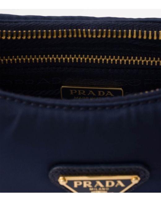 Prada Blue Re-Nylon Re-Edition 2005 Shoulder Bag