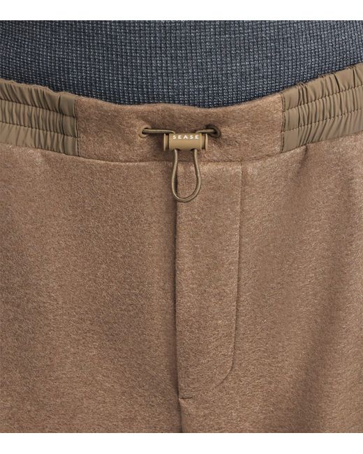 Sease Natural Wool-Cashmere Sweatpants for men