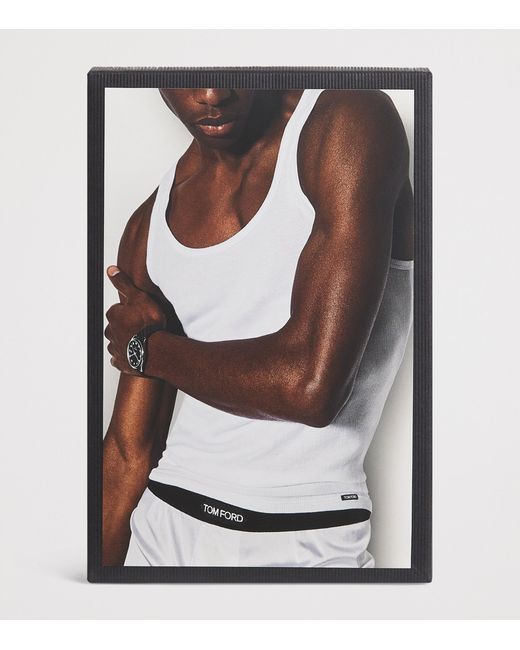 Tom Ford Black Cotton-Blend Vest for men