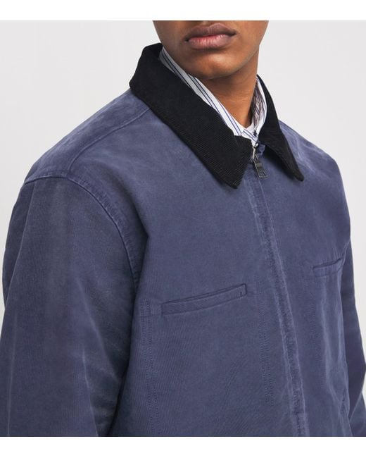 Citizens of Humanity Blue Cotton-Corduroy Jacket for men