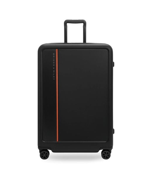 Briggs & Riley Black Zdx Hard Expandable Spinner Suitcase