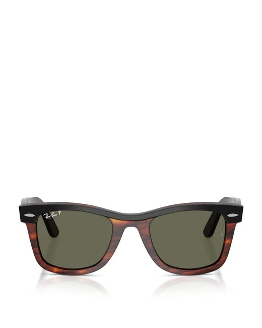 Ray-Ban Green Rb2240 Street Neat Wayfarer Sunglasses