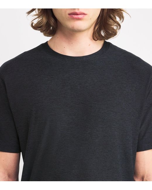 vuori Black Strato Tech T-Shirt for men