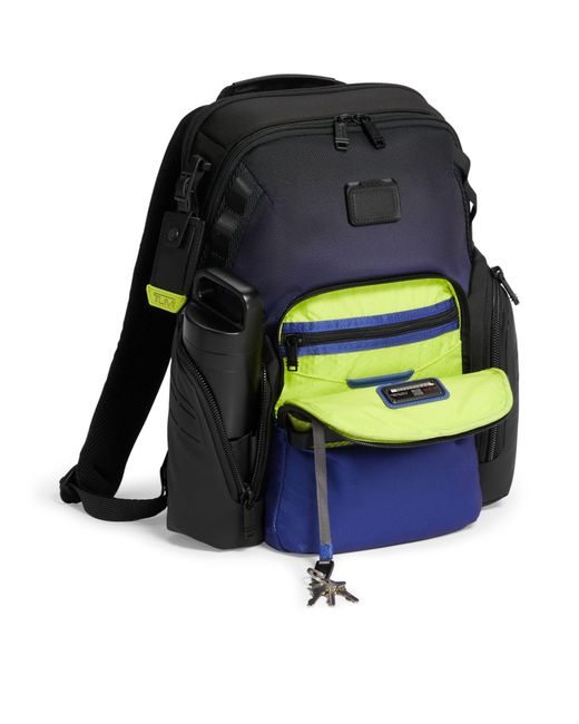 Tumi Blue Alpha Bravo Business Backpack