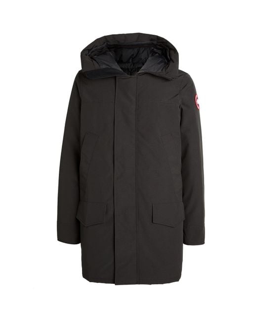Canada Goose Black Langford Parka Jacket for men