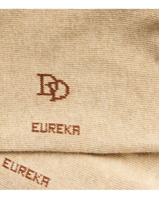 Doré Doré Metallic Egyptian Cotton-Blend Eureka Socks for men