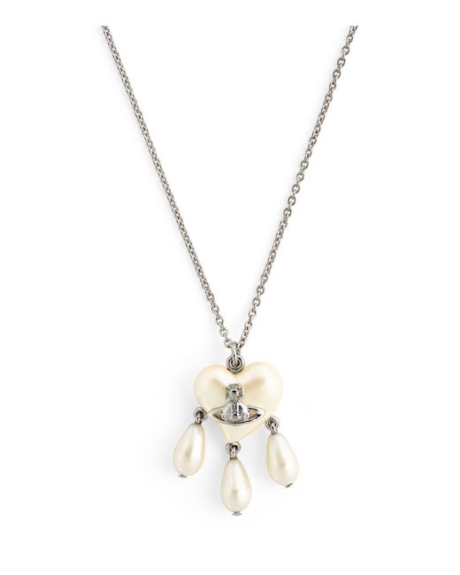 Vivienne Westwood Metallic Sheryl Pendant Necklace